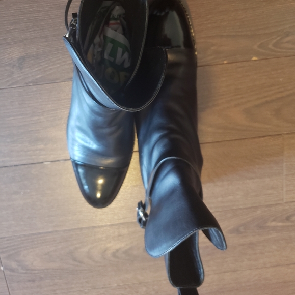 Alexander Wang Side Buckle closure Leather Boots - Picture 7 of 15